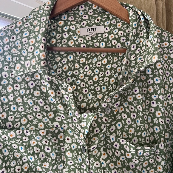 OAT floral button down - Picture 2 of 3